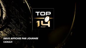 TOP14 deux affiche par journée